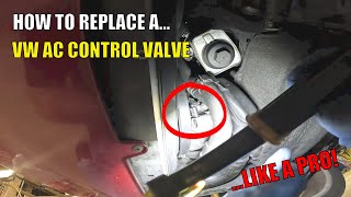 2005-2010 VW Variable Displacement A/C Control Valve Replacement