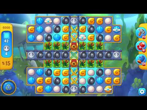 Fishdom 6008 Level - 15 moves - NO BooSTERS