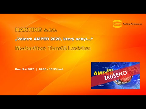 19. webinář - „Veletrh AMPER 2020, který nebyl...“