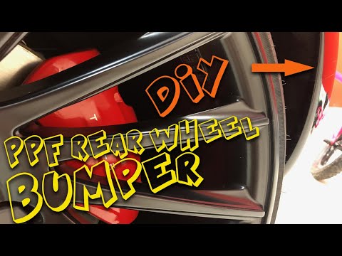 DIY Paint Protection Film - MODEL 3 - REAR BUMPER WHEEL ARCH​