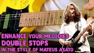 Download lagu How Mateus Asato Uses DOUBLE STOPS To Enhance LEAD PHRASING | Post Psycho Jam Analysis mp3