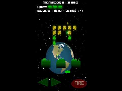 Invaders - Classic Shooter Video