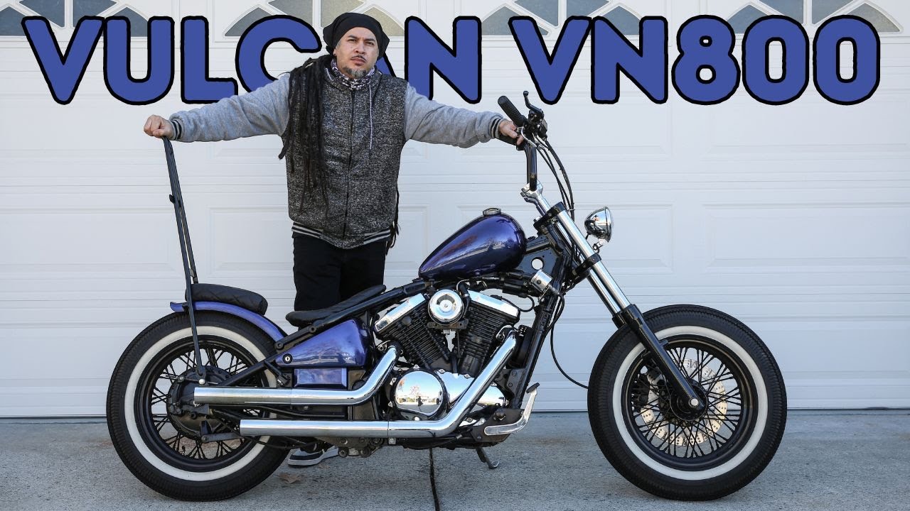 Rhenjay's 2001 Kawasaki VN800 Vulcan Bobber