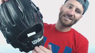 Video thumbnail: Wilson A2K 12" Baseball Glove: WBW10006512
