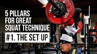 Squat Pillar # 1 | The Set Up | JTSstrength.com