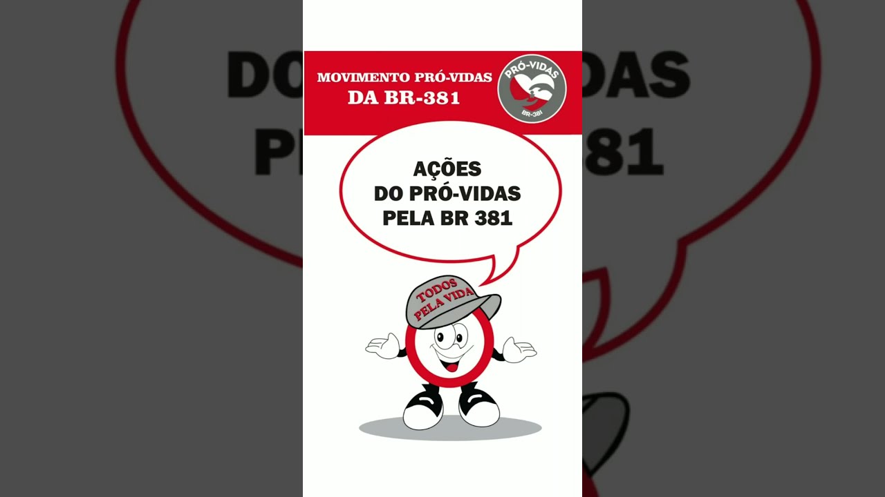 Veja em um minuto, um resumo das ações do Movimento Pró-Vidas pela duplicação da BR-381...