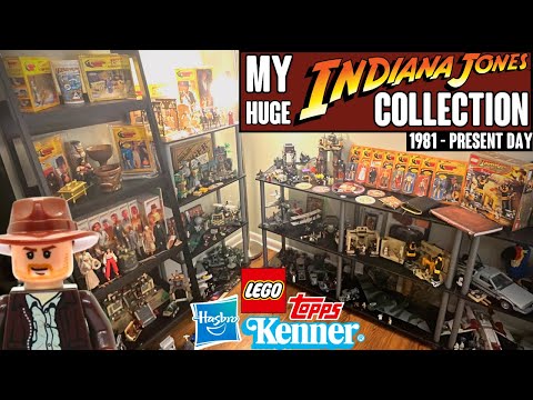 My INDIANA JONES Collection: Rare LEGO, Kenner Figures, Memorabilia, and MORE!