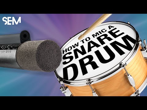 SEM: How to mic a snare drum