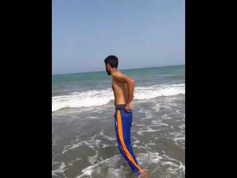 WAQAS JUTT and USAMA and SAKIB enjoy klba beach