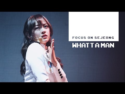 170121 I.O.I TIMESLIP Concert Whatta Man 세정 직캠