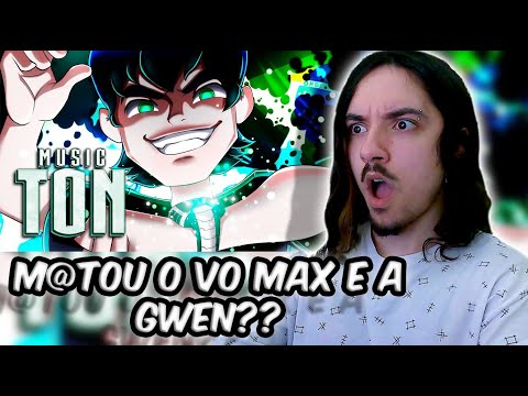 (QUE??) REAGINDO ao Rap do Ben Malvado (Ben 10) - MEU CABELO ESCURECEU | PAPYRUS DA BATATA | REACT