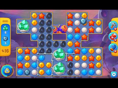 Fishdom 2021 - Level 6981   #playrix #fishdom #gaming