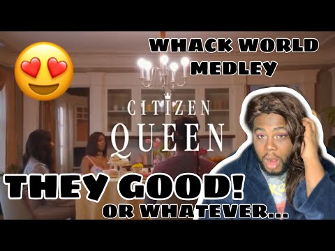 [OFFICIAL VIDEO] Whack World Medley - Citizen Queen | TeOndra REACTION