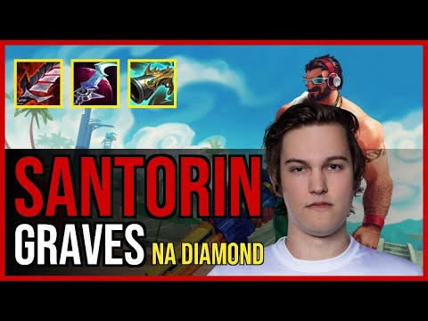 Santorin - GRAVES vs. NUNU & WILLUMP Jungle | NA Diamond I
