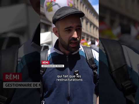 Intervention de Rémi, gestionnaire de moyens à la SCNF, à la grève des cheminots du 10 juin.
