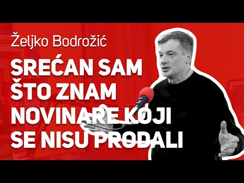Srećan sam što znam novinare koji se nisu prodali - Željko Bodrožić, NUNS, Kikindske : : JPJ 095