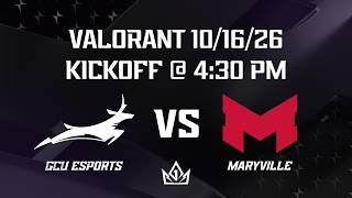 Division ONE Esports - Week 1: Grand Canyon vs Maryville (VALORANT)