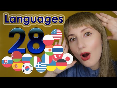 ASMR Whispering "Hello" In 28 Languages * From Ear To Ear