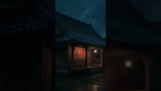 Rain on the Roof to Sleep Fast End Insomnia | Heavy Rainstorm and Strong Thunder Sounds for Sleeping
