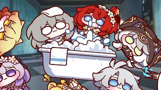 Chrysos Heirs is causing chaos on the Astral Express! Stelle just wants to take a bubble bath!