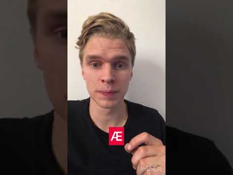 Learn pronunciation of Norwegian letters #shorts