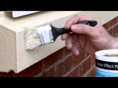 Renovate, repair and paint your windowsills using StoneLux Windowsill Stone Coating