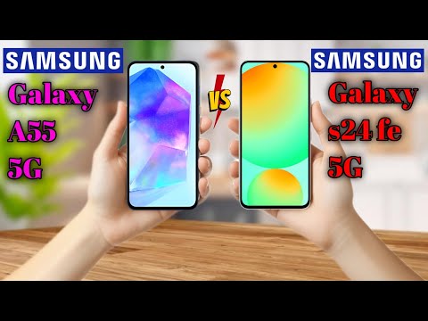 Samsung Galaxy A55 5G vs Galaxy s24 fe || full comparison 