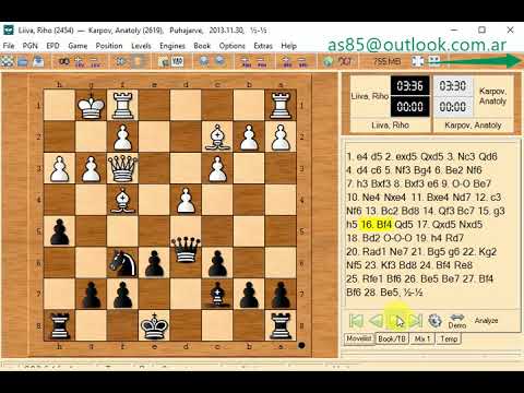 Karpov anatoly and liiva riho  2013 11 30  ==  a70