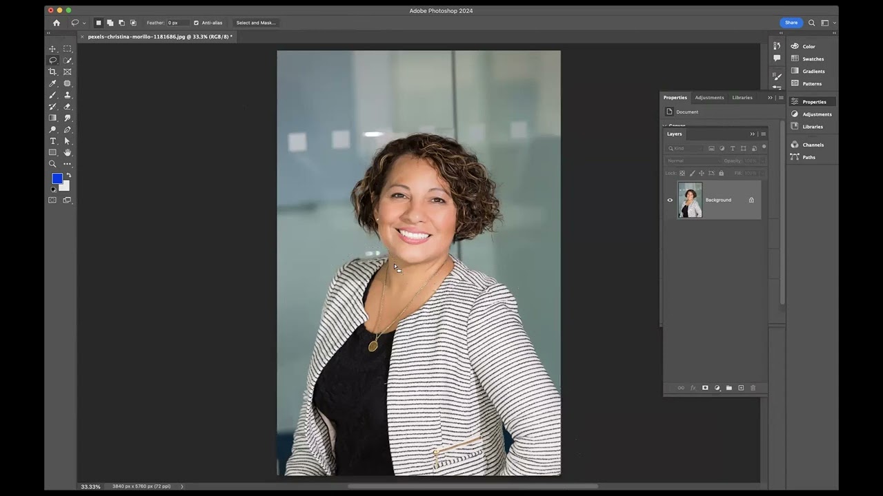 How to change a dress with AI - Adobe Photoshop