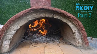 Building a DIY Wood Fired Pizza and Bread Oven in my way / Part 2