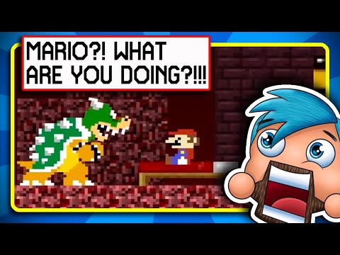Mario and Bowser STUCK in Minecraft?! • BTG React to MarioCraft: The story so far (Level UP)