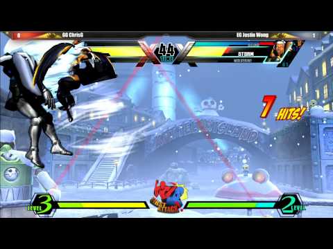 UMvC3 GG ChrisG vs EG Justin Wong - Puerto Rico First Attack Tournament