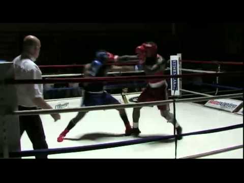 Boxning SM 2012 Semifinal - Viktklass 91 kg