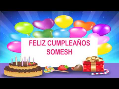 Happy birthday to you Somesh 5-5-2019