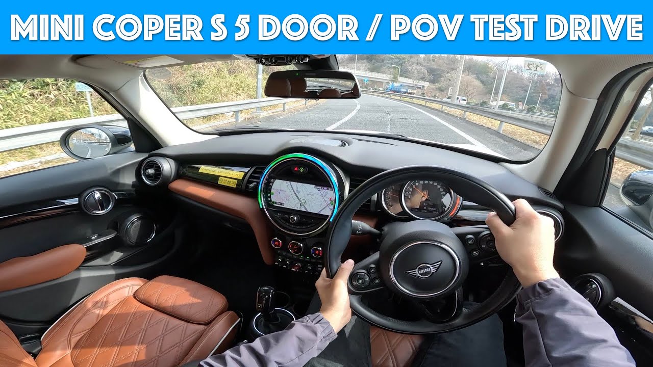 2023 Mini Cooper S 5 door - Test Drive - POV with Binaural Audio