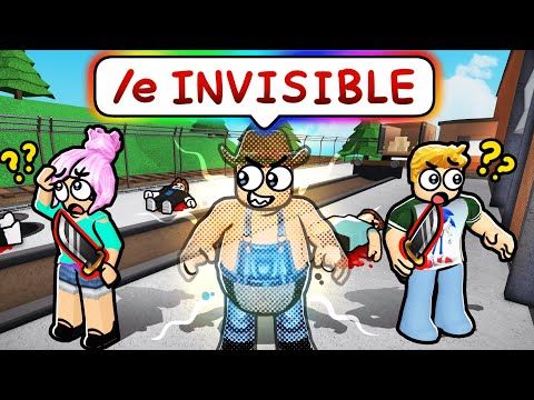 I went INVISIBLE in EVERY ROBLOX GAME