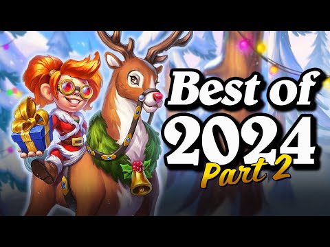 Funny And Lucky Moments - Hearthstone - Best of 2024 (Part 2)