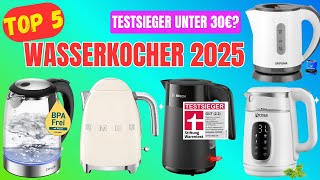Wasserkocher Test 2025: Die 5 besten elektrischen Wasserkocher | Bosch, Smeg & mehr!