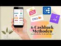 6 Cashback Methoden I Zusätzliche Einnahmen I Geld Sparen