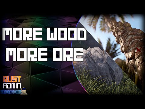 Increase Gather Rates and Stack Sizes on Your RUST SERVER