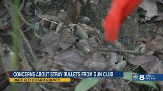 Dade City residents growing with fear as stray bullets continue to fly onto their property
