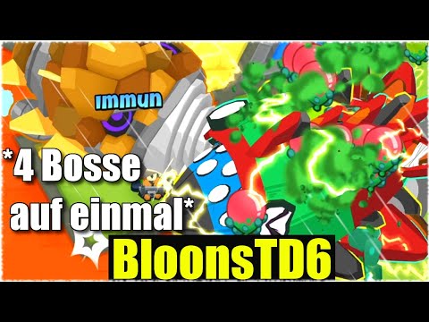 *MOD* DER 4FACHE BOSS MODUS! - Bloons TD6 [Deutsch/German]