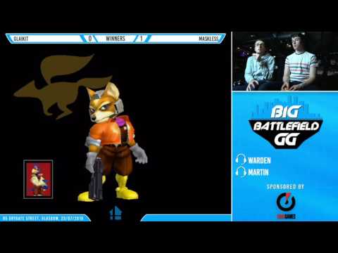 Big Battlefield W Qtrs - Maskless (Fox) vs Glaikit (Falco)