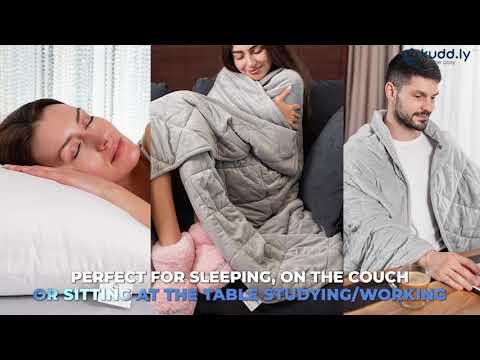 kudd.ly™ Weighted Blanket for Relaxation, Stress Relief and Restorative Sleep