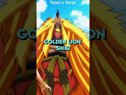 Golden Lion Shiki Is A LIVING LEGEND #anime #onepiece #luffy #shorts