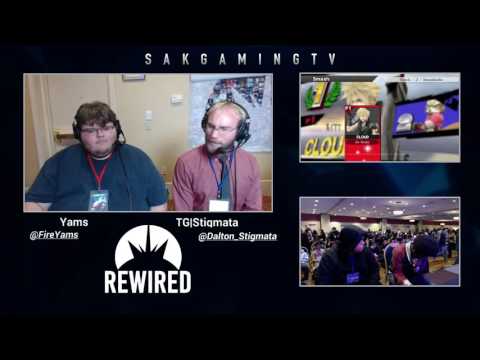 Rewired 2016 Smash 4 Winners Finals - PG|SS (Cloud) vs SAK|Stroder (Fox)