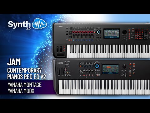N2S003 - Contemporary Pianos Red Ed. V2 - Yamaha MONTAGE / M - Video Preview 2