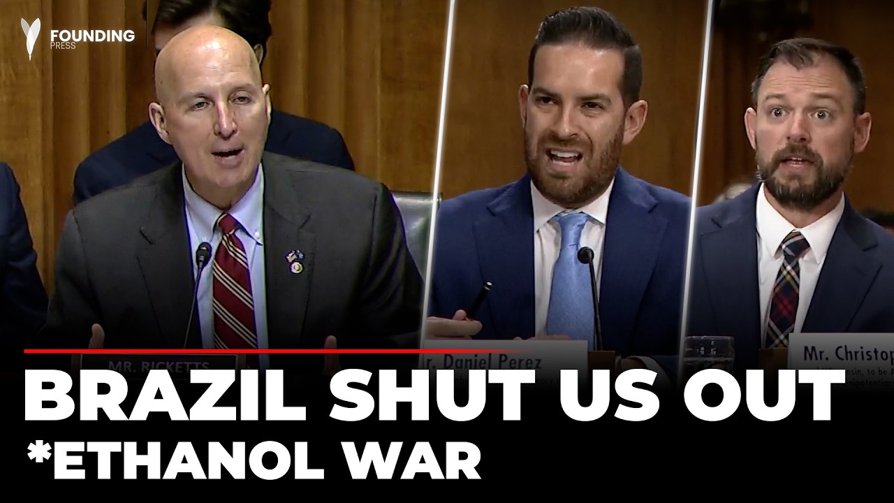 Video: Ricketts criticizes Brazil ethanol barriers in Senate hearing on 25% US tariffs