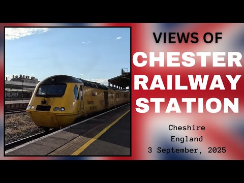 Chester Railway Station, Cheshire, England - 3 September, 2025