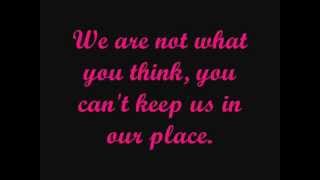 Superchick - Anthem with lyrics